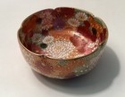 Antique Japanese Satsuma Pottery  1000 Flowers  Gilt   Enameled Bowl  Signed