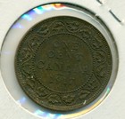 1917 Canada Large Cent  Choice Almost Uncirculated  Red brown  Great Price 
