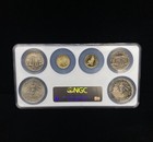 1986 Statue Of Liberty Commemorative 6 Coin Gold   Silver Set Ngc Ms69-pf69
