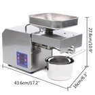 Commercial Automatic Oil Press Machine Expeller Stainless Steel Extractor