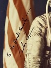 Lot Of 2 Gordon Cooper Nasa Astronaut Signed Autographed Original Photo W