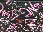 Peace   Love Server Waitress Waist Half Black Apron 3 Pocket Restaurant Black -