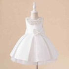 Baby Girl Baptism Dress Toddler Princess Tutu Gown Baby Birthday Party Dress