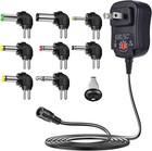 12w Universal Multi Voltage Ac dc Adapter Switching Power Supply With 8 Selec   