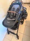 Maxi-cosi Tayla Max Baby Modular Stroller Onyx Wonder Converts Lie-flat Carriage