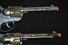 Vintage 1950s 1960s Fanner 50 Cowboy Cap Gun Guns Toy 11  Pistol Lot Of 2 Used  