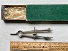 Vintage K e Keuffel   Esser 4  Ringhead Bow Compass Divider Tool W Box Germany