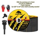 55 Pack Cut Off Wheels 3  X1 16 x3 8  Arbor Metal Cutting Disc Die Grinder Tool