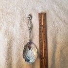 Frontenac By International Sterling Silver Sugar Preserve Spoon 6 5  G Monogram
