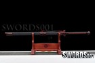 Carbon Steel Chinese Sword Tang Dynasty Dao Red Blade Kung Fu Martial Art Sharp