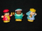 Fisher Price -  12 Piece  Little People Nativity Set  christmas  Deluxe