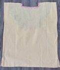 Embroidered Mexican Blouse Floral Yellow Women Chiapas Oaxaca Peasant Hippie
