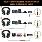 Oneodio Wired Over Ear Headphones Studio Monitor   Mixing Dj Stereo Headsets    