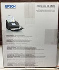 Epson Workforce Es-580w Wireless Color Document 2 Sided Scanner New Open Box