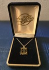 Vintage Harley Davidson Eagle Hd Gold Tone Metal Motorcycle Pendant Necklace