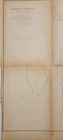 1866 Us Coast Survey B w Nautical Chart Warren River Rhode Island Bache