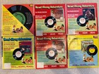 Vintage Lot Of 6 Walt Disney Read Along Book And Record Fantasy Sci-fi Rotk