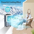 Portable Evaporative Air Cooler 3500 Cfm With Remote Control  11 Gallon Water Ta