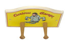 Curious George   Ceramic Wall Hanger With 2 Hooks For Coat Robe Or Keys