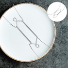 4 Pcs Invisible Spring Hook Decorative Plate Hangers For The Wall