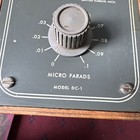 Vintage Heathkit Decade Condenser Model Dc-1 Capacitor Box  Micro Farads Nice