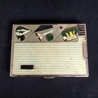 Eagle Cigarette Case With Lighter Vintage Showa Retro