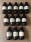 12 Vintage Amber Glass Apothecary Pharmacy Drug Store Medicine Bottles W  Labels