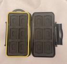 Waterproof  Rugged 24 Memory Card Case Holder Storage 12 Sd   12 Micro Sd Cards