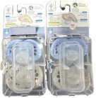 Mam Baby Infant Pacifiers Colors Of Nature 6  Months 2-packs Of 2  4 Pacifiers