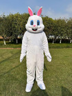 Easter Bunny Costume Rabbit Mascot Costume Halloween Christmas Adult Fancy Dress