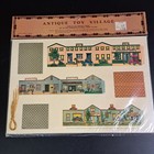 Vintage Paper 12  Building  Antique Toy Village Hong Kong Treasure House Imports