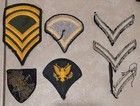 Vintage Original Wwii Ww2 Era Us Army Patch Lot X7 Staff Sargeant Stripes   More