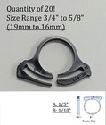 20 3 4  To 5 8  Heavy Duty Double Grip Gripping Plastic Clamp Hose Wire Reusable