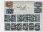 German 1923 Multi Stamps And Cancels  Stamps Cover Ref R14787