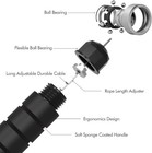 Jump Rope Gym Aerobic Exercise Boxing Skipping Adjustable Bearing Speed Fitness