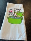 Custom Embroidered Teatowel 50x70cm