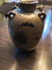 Chinese Landscape Ceramic Vase