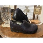 Klogs Naples Women s Leather Comfort Clogs Brown Slip Resistant 10m