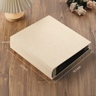 Small 8x10 Photo Album 160 Pockets Linen Cover Large Capacity Picture Book Fo   