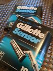 Old Stock Gillette Sensor  2 Pack  Total Of 20 Cartridges