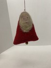 Primitive Handmade Santa Ornament