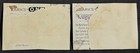 Antique Victorian Trade Card Set Of 2 Clark s O n t  Cotton August s Red Store