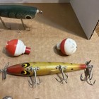 Large Lot Vintage Lures And Fishing Items   Lot E