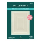Spellbinders 3d Embossing Folder  molded Frame   4 25 x5 5 