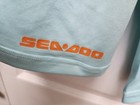 Sea Doo Women s Long Sleeve Top Jacket Rash Guard Med Green Uv Protection New