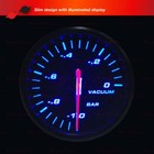 68mm 12v Car Gauge Blue Light Stepper Motor 270 Degree Scale Meter Vacuum Ratio