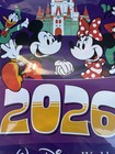 2026 Disney World Parks Calendar 16 Month 4 Parks 2025-2026 Large Spaces 10x11