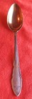 Hermann Goring Personal Wedding Pattern 800 Silver W Gold Coffee Demitasse Spoon