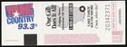 Anita Baker 1995 Full Unused Ticket Rhythm Of Love Tour Oakland California