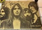 Rare 1970   s Pink Floyd Paper Poster 22x17    Carnival Prize Original 70   s Htf